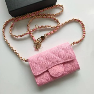Sac à main pour téléphone portable en cuir léger de marque de luxe, sac bandoulière, portefeuille, étui pour téléphone portable, adapté aux femmes - Product Image 5