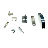 Clips de fixation OEM personnalisés et plaques à ressort en V/U, en acier inoxydable estampé avec options de peinture/revêtement en poudre