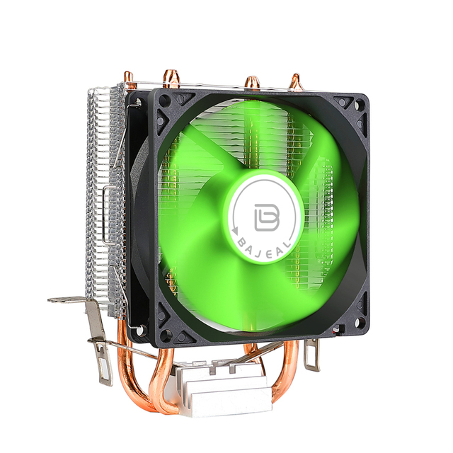 90mm Cpu Cooler With 2 Copper Heatpipes Cpu Cooling Fan for Pc Processor Intel LGA1700 1155 Amd Am5 Ryzen5 Cpu Fan