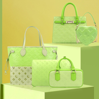 Großhandel Schöne Leder Damen, Mode Umhängetasche Einkaufstaschen Benutzer definiertes Logo Luxus Einzigartige Handtaschen für Frauen/