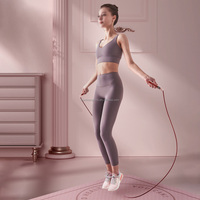 Corde à sauter sans fil intelligente professionnelle à longue corde avec compteur numérique et minuteur pour le fitness