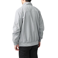 Veste bomber d'été pour homme ALIKE, coupe ajustée, légère, fine, softshell, col montant