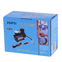 Mini compresseur d'air portable pour pneus de voiture, gonfleur de pneus de voiture, compresseur d'air électrique miniature pour voiture