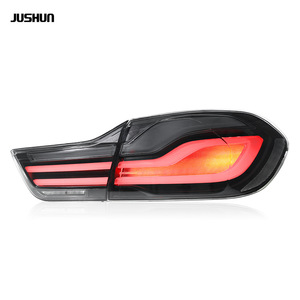 Luces traseras LED Jushun para BMW Serie 4 F32 en negro y blanco, conjunto de luces traseras para coche de 12V - Product Image 2