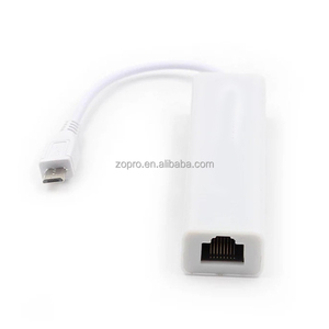 Có dây cáp mạng chuyển đổi màn hình phẳng máy tính OTG <span class=keywords><strong>Ethernet</strong></span> <span class=keywords><strong>Adapter</strong></span> Micro USB giao diện chuyển đổi RJ45 giao diện <span class=keywords><strong>Card</strong></span> mạng - Product Image 5