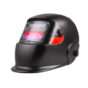 华锐高品质黑色焊接面罩HRS998F自动变暗焊接头盔