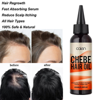 Huile de Chebe pure naturelle de marque privée d'usine 100ML Huile de soin capillaire pour la prévention de la perte de cheveux Nourrissante et rafraîchissante Poudre de Chebe