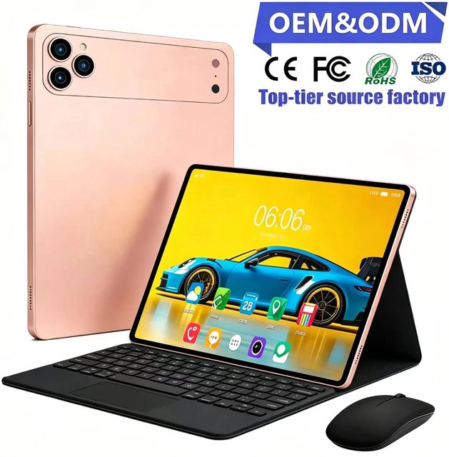 New 17 Pro Max 10-Inch Android 14 Tablet | 8+128GB MTK 1920x1200 Dual SIM 3G/4G Calling WiFi for Kids