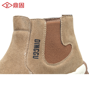 Хорошее качество сварочная защитная обувь легкие огнестойкие непрокалываемые рабочие ботинки стальной носок рабочие ботинки для сварочных машин - Product Image 4