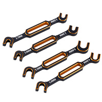 Nouveau produit 8 tailles de clé à tendeur en aluminium, tournevis à écrou, tête de vis DIY Grade OEM Tailles 3.0 3.2 3.5 3.7 4.0 5.0 5.5 6.0mm