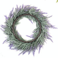 Base de couronne en plastique, support pour couronne de Noël et arrangement de fleurs artificielles, accessoire de décoration de porte pour les fêtes