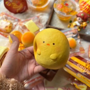 NOUVEAU Jouet à presser en PU Chubby Bunny&Potato&Bean - Super collant, sur le thème de la nourriture, anti-stress pour enfants et adultes, améliore l'humeur et la thérapie - Product Image 3