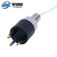 Conector Subacuático Circular de Aleación de Titanio YingDiGe IP68, Impermeable, Micro Subcon, 4 Pines, Hembra, 100V-1500V