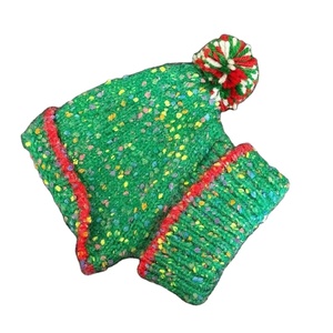 หมวกไหมพรมสีสันสดใสสำหรับสุนัขพันธุ์ไวมาราเนอร์ ดัชชุนด์ อิตาเลียนเกรย์ฮาวด์ หน้าตัดยาว  สำหรับฤดูหนาว  น่ารัก อุ่นสบาย - Product Image 6