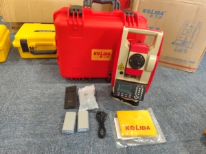 Kolida KTS-442UT <strong>Total</strong> <strong>Station</strong> Latest Model with Large LCD Screen Display and <strong>Laser</strong> with 1000m Prism <strong>Distance</strong> Measurement - Product Image 3