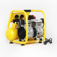 Bison Chine Meilleur Prix 2 Gallon 6L 220 Volts Mini Portable Peinture Sans Huile Compresseur D'air Machine