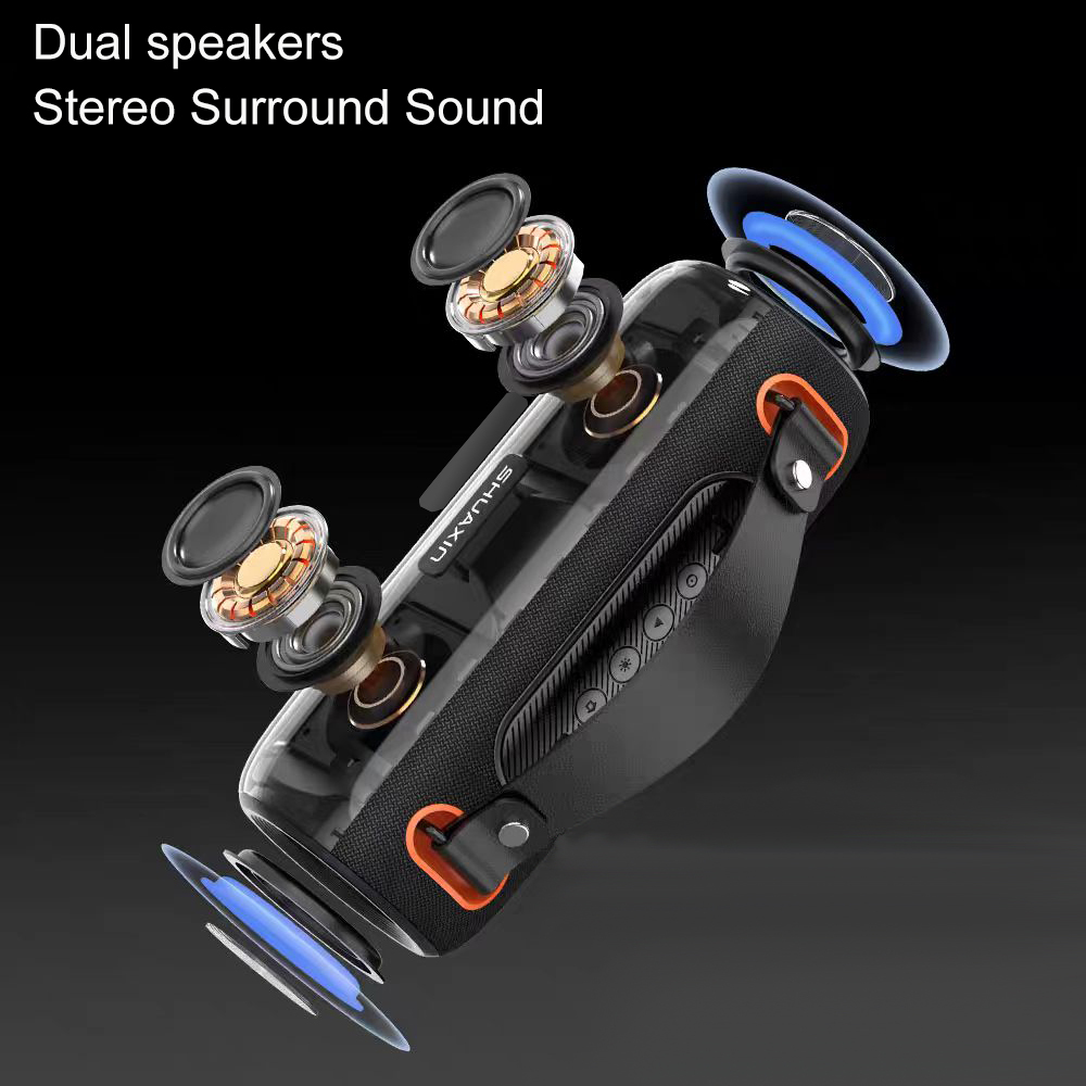 Travel Camping Outdoor Portable Bluetooth Speaker 30W Waterproof IPX6 RGB Light Long Battery TWS Stereo Wireless Speaker · image 3