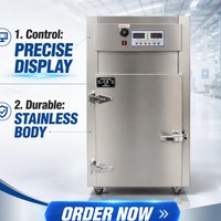 Déshydrateur alimentaire automatique grande capacité 25 kg/lot pour noix, céréales et viande