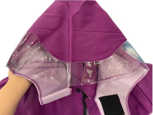 Ensemble imperméable d'équitation pour femmes en PVC de haute qualité le plus vendu résistant à l'usure imperméable pour adultes randonnée de style <span class=keywords><strong>poncho</strong></span> pour une personne - Product Image 2