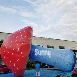 Modèle de champignon gonflable lumineux coloré <span class=keywords><strong>Alice</strong></span> au <span class=keywords><strong>pays</strong></span> <span class=keywords><strong>des</strong></span> <span class=keywords><strong>merveilles</strong></span>, ballon de champignon gonflable LED pour la décoration de scène et de fête - Product Image 6