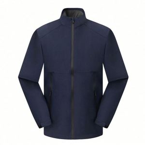 Chaquetas de Moda para Hombre, Diseño Personalizado, Chaqueta Cortavientos Ligera, Impermeable, para Golf, Venta al Por Mayor, Etiqueta de Invierno - Product Image 3
