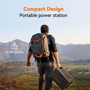 Estación de Energía Portátil PowerMax 1800 con Panel Solar de 500W, Batería LiFePO4, Inversor de Onda Sinusoidal Pura, Carga Inalámbrica - Product Image 2