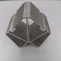 Soporte de Esquina de Aluminio Integrado Moderno y Duradero 6063-T5, Fundido a Presión de 90 Grados con Tornillo para Conexión de Marcos de Ventanas y Puertas