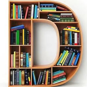 Chiquitos fabricante estantería creativa 3D letra alfabeto en forma de librería para niños Biblioteca <span class=keywords><strong>Centro</strong></span> de lectura guardería decoración del hogar - Product Image 3