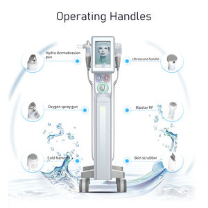 Pantalla visual hidro microdermoabrasión microcorriente <span class=keywords><strong>facial</strong></span> H2O2 cuidado de la piel Aqua Peel Hydra máquina de dermoabrasión - Product Image 4