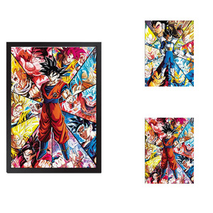 โปสเตอร์อนิเมะ3D ขายดีสำหรับติดผนังรูปดราก้อนบอลโกคูรูปแบบผักโปสเตอร์พิมพ์ลายการ์ตูนโปสเตอร์สำหรับตกแต่งห้อง - Product Image 2