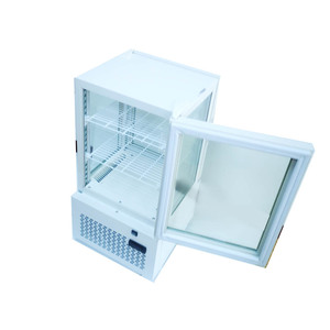 Réfrigérateur Pepsi à affichage vertical en verre à 4 côtés à dégivrage automatique 220V électrique avec double porte et compresseur Climat frais - Product Image 4