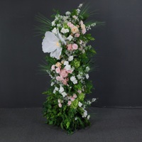 Ensemble de Décoration Florale de Mariage en Gros : Arche Florale, Support de Toile de Fond, Décoration de Cérémonie de Jardin pour Organisateur de Mariages et Événements