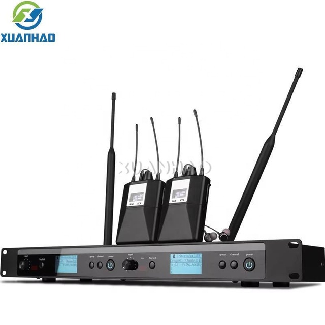 PSM600 Professional Dual Channel Stage Digital In-Ear Monitor System Personal Wireless In-Ear Monitor for Stage Performance