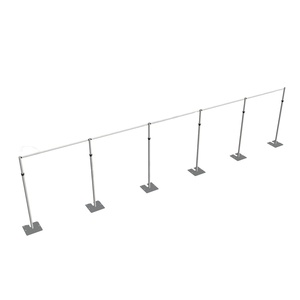 خلفية بأنبوب وستارة خلفية خلفية لحفلات الزفاف والمناسبات - Product Image 1