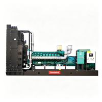 Générateur diesel à cadre ouvert, silencieux, à démarrage automatique, personnalisé, 50-4000 kW, groupe électrogène de secours automatique pour mines avec ATS 400/230V
