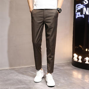 Hot Sell Wholesale China <b>Mens</b> Slim Pants <b>Trousers</b> <b>Mens</b> Classic Formal <b>Trousers</b> - Product Image 4