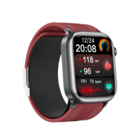 Reloj Inteligente TK66 Cuadrado IP67 Resistente al Agua con Monitorización de Salud, ECG, Rastreador de Actividad Física, Pantalla AMOLED 2024