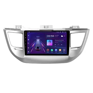 Junsun V1 פרו AI קול 2 דין אנדרואיד אוטומטי רדיו ליונדאי IX35 טוסון 3 2015-2018 Carplay 4G מולטימדיה לרכב GPS autoradio