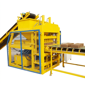 Máquina para Fabricar Ladrillos de Arcilla Entrelazados, Versión de Exportación, Personalizable, con Caja de Cambios FL5-10, Motor con Bomba PLC - Product Image 1