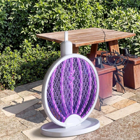 Tapette à mouches électrique en ABS rechargeable en gros Maist avec lumière UV Raquette anti-moustiques certifiée CE Conception solide pour le contrôle des animaux