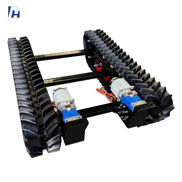 Tracked Crawler Chassis with CAN-BUS Interface for Easy Secondary Development and Sensor Integration