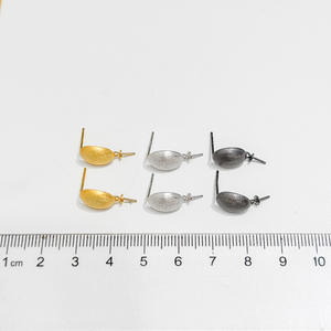 S925 Silver DIY <b>Pearl</b> Accessories Fashion Silver <b>Jewelry</b> Earrings with 8-13mm Round Beads 22179 Empty Earnail Tray - Product Image 4