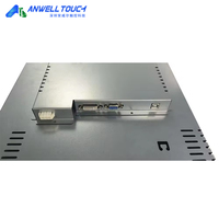 Écran tactile capacitif PCAP de 22 pouces, moniteur de jeu 1920x1080 en métal avec VGA, USB, RS232 pour jeux de compétences à monnayeur