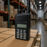 Interphone portable professionnel PTX760 Plus MPT1327 étanche avec écran d'affichage, interphone portable bidirectionnel en cluster