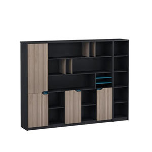 Pengpai ตู้สำนักงานขนาดเล็กมีประตู, ตู้เก็บหนังสือสำนักงานทันสมัย - Product Image 4