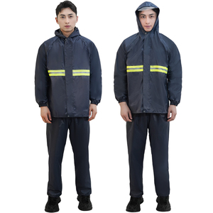 Ensemble de mode imperméable : veste et <span class=keywords><strong>pantalon</strong></span> de <span class=keywords><strong>pluie</strong></span> séparés pour hommes et femmes, idéal pour l'extérieur - Product Image 1