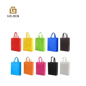 Eco Friendly Pp Laminated Polyester Non Woven Bags Fruit White Cover Protection Suit Clothes Garment Tote Nonwoven Shopping Bag
