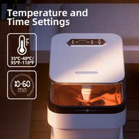 Masseur de pieds électrique chauffant, thérapie Shiatsu automatique, bain de pieds détoxifiant, spa pour les pieds, outil de massage des mollets pliable