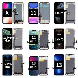 Factory Price Mobile Phone X Lcd Screen Replacement X Screen Digitizer Assembly For Iphone Black Western OEM Time Pcs Color Inch