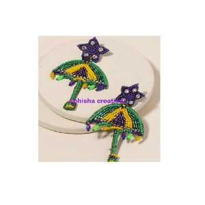 Pendientes Largos de Cuentas Hechos a Mano, Joyería de Cuentas de Colores para Mujer, Accesorios de Moda Bohemia Ligeros - Product Image 4